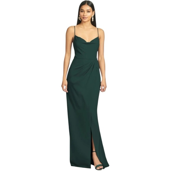 Sachin + Babi Dresses & Skirts - Sachin + Babi Women’s Paulina Emerald Green Women’s Gown Size 4